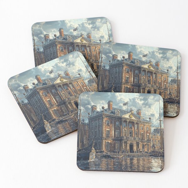 Item preview, Harbor of Commerce: A Glimpse into the Maritime Golden Age designed and sold by oanaunciuleanu.