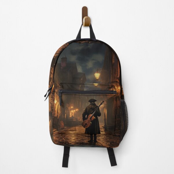 Item preview, Victorian Street Musician At Night Victorian Inspired Art designed and sold by CDC40.