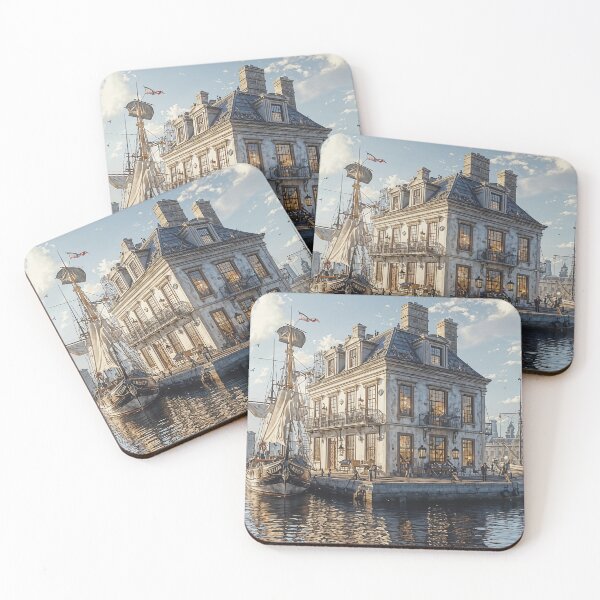 Item preview, Harbor of Commerce: A Glimpse into the Maritime Golden Age designed and sold by oanaunciuleanu.