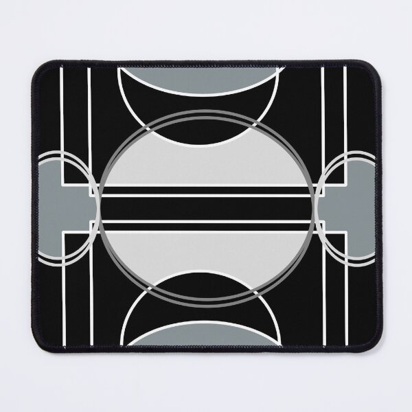 Artikelvorschau, Abstraktes geometrisches Design in Schwarz und Grau entworfen und verkauft von Stefrait-7.