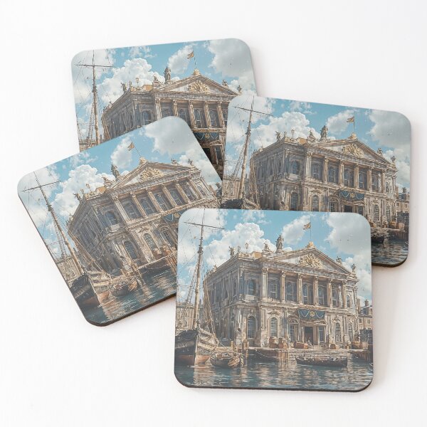 Item preview, Harbor of Commerce: A Glimpse into the Maritime Golden Age designed and sold by oanaunciuleanu.