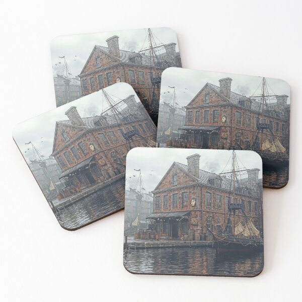 Item preview, Harbor of Commerce: A Glimpse into the Maritime Golden Age designed and sold by oanaunciuleanu.