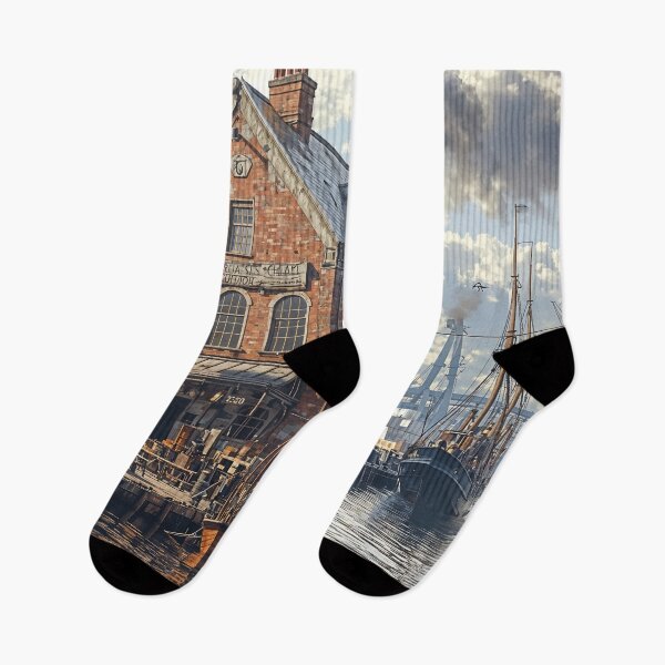 Item preview, Harbor of Commerce: A Glimpse into the Maritime Golden Age designed and sold by oanaunciuleanu.