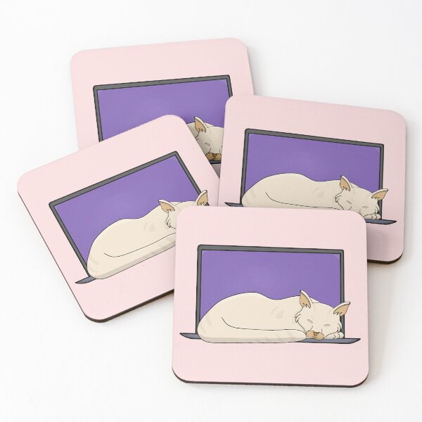 Item preview, Cat sleeping on the laptop designed and sold by shopdiego.