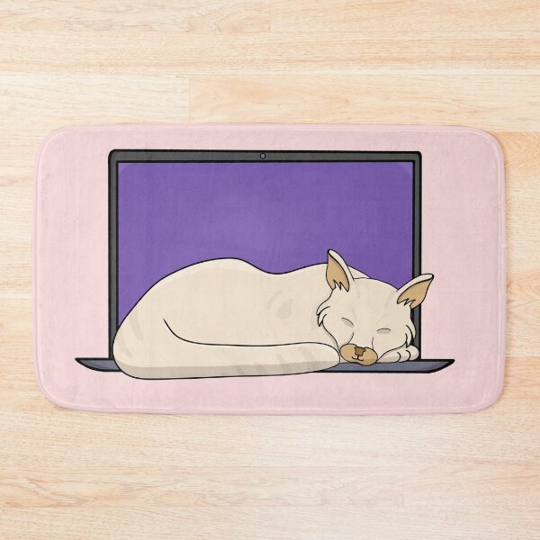 Item preview, Cat sleeping on the laptop designed and sold by shopdiego.