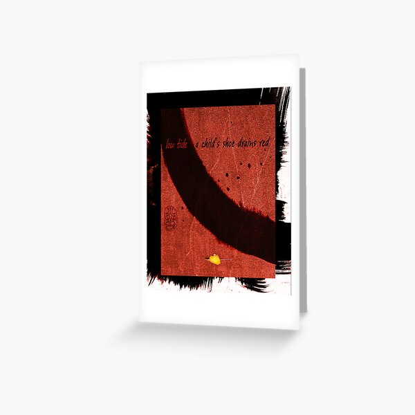 low tide Greeting Card