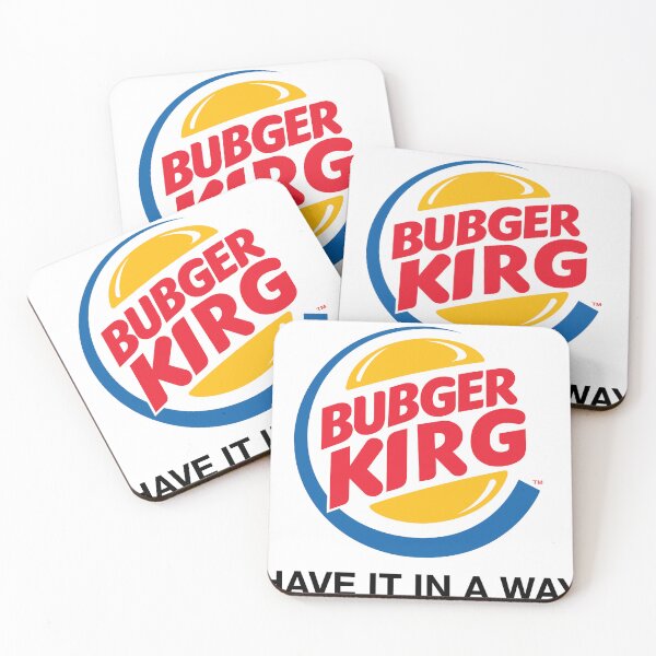 Item preview, Burger King  Logo Parodies Graphic designed and sold by HonkyKatDesign.