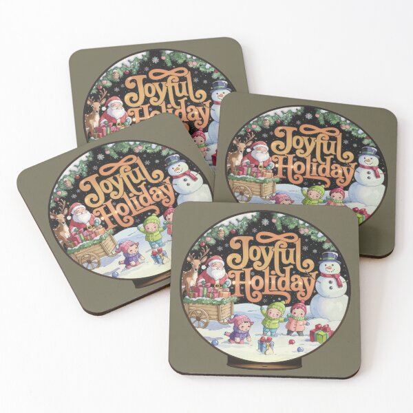 Item preview, Joyful Holiday Snowy Crystal Ball designed and sold by SharingLove.