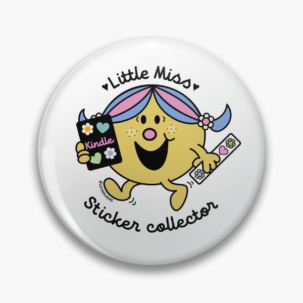 Item preview, Little Miss Sticker Collector | Yellow designed and sold by Latinoladas.