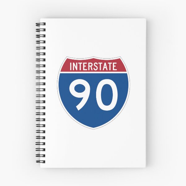 Item preview, Interstate 90 Highway Shield designed and sold by trqffic.