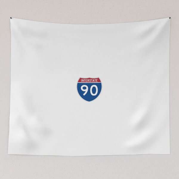 Item preview, Interstate 90 Highway Shield designed and sold by trqffic.