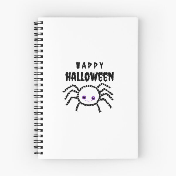Aperçu de l'œuvre Joyeux Halloween Spider Dot Art créée et vendue par Cardiff Creative.