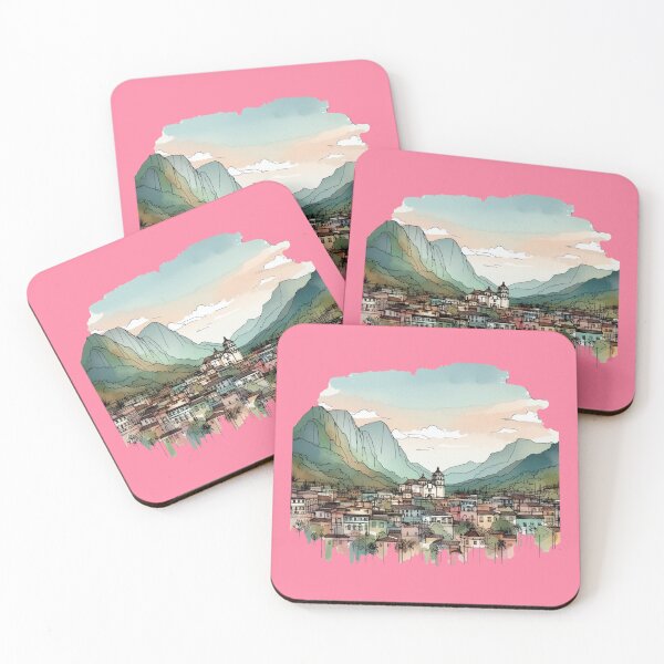 Item preview, 3D Sketch of San Cristóbal de las Casas - Indigenous Culture and Sumidero Canyon,  designed and sold by PaintMeWorld.