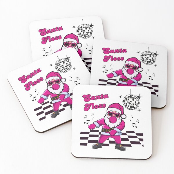 Item preview, Pink flossing santa. Cool dancing santa designed and sold by Invisible-Cult.