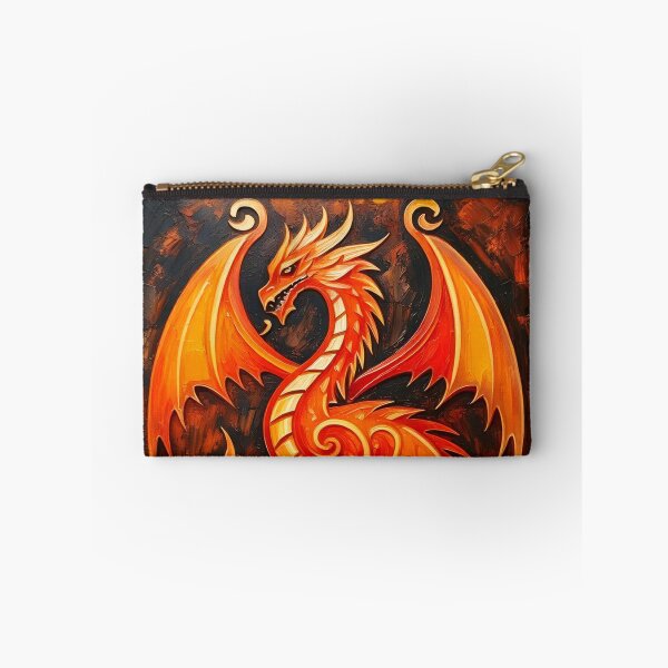 Item preview, Fiery Dragon Painting designed and sold by ArtFactoryAI.