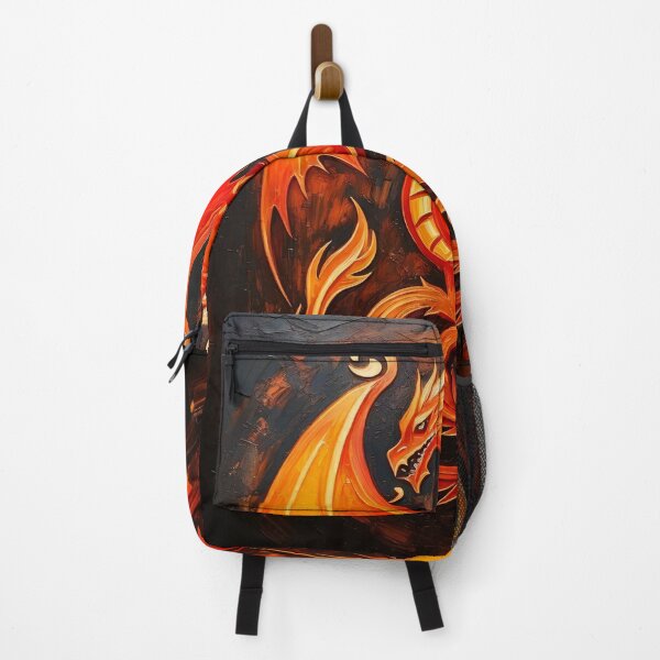 Item preview, Fiery Dragon Painting designed and sold by ArtFactoryAI.