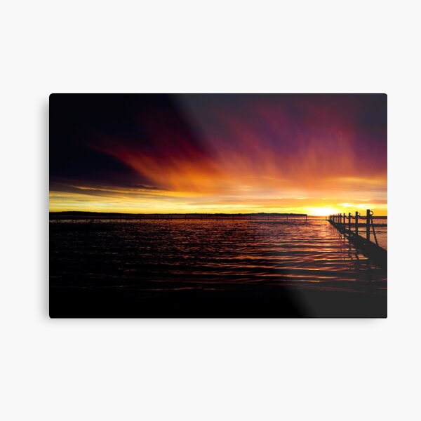 Shelly Beach Ocean Pool Metal Print