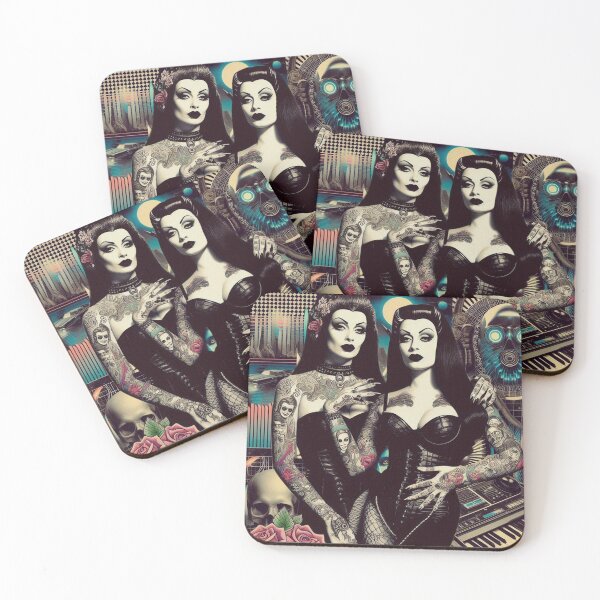 Item preview, Cyberpunk Goth Girls designed and sold by PulpVintage.