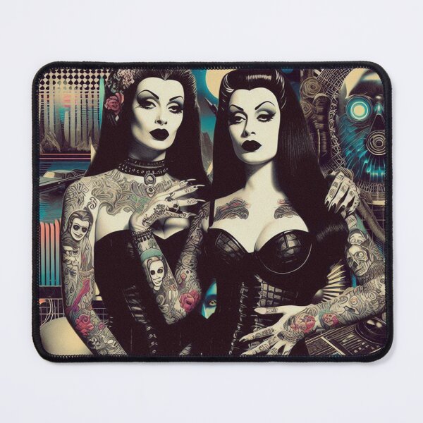 Item preview, Cyberpunk Goth Girls designed and sold by PulpVintage.