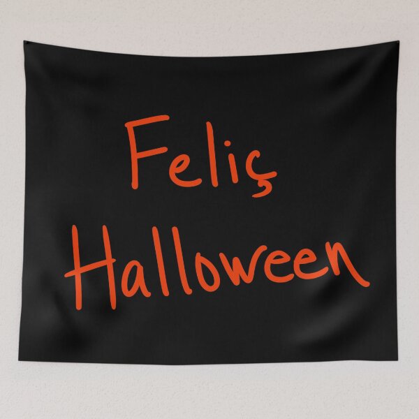 Item preview, Happy Halloween in Catalan designed and sold by abeink.