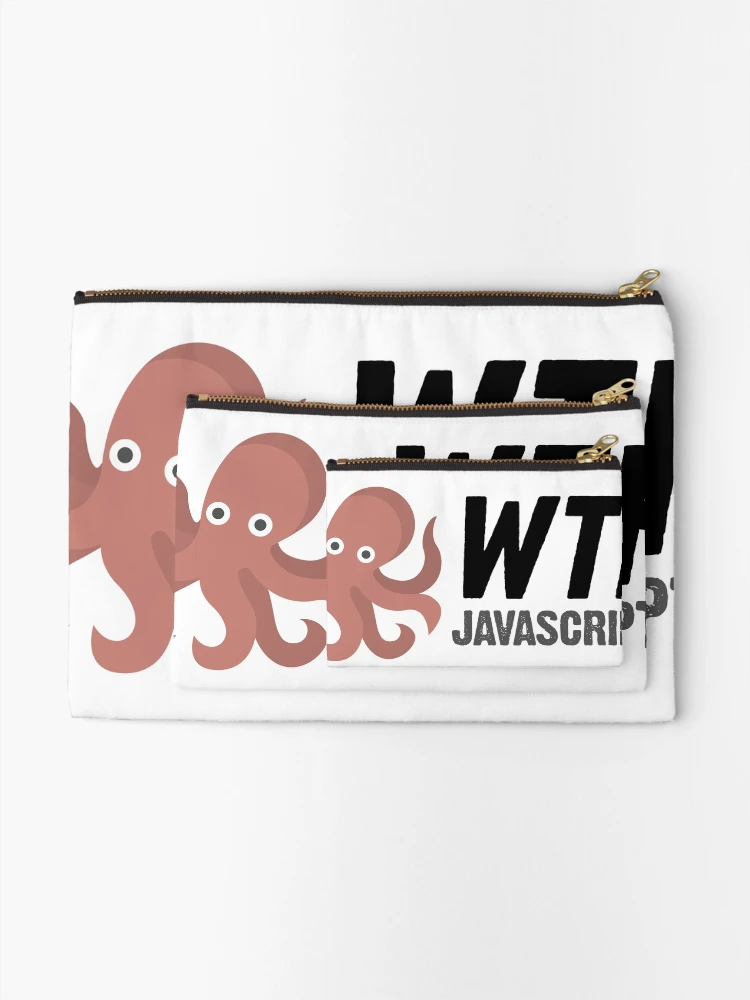 Thumbnail 2 of 4, Zipper Pouch, WTF JavaScript! designed and sold by addyosmani.