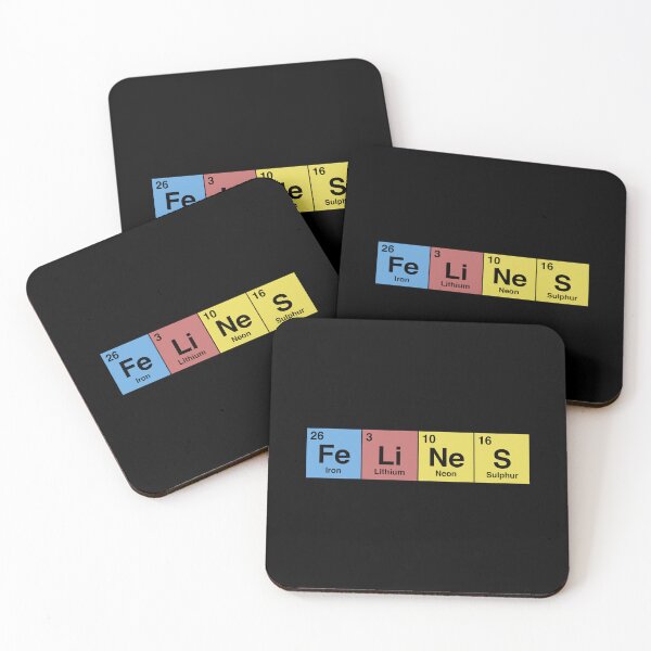 Item preview, Felines Science Periodic Table by Tobe Fonseca designed and sold by Tobe Fonseca®.