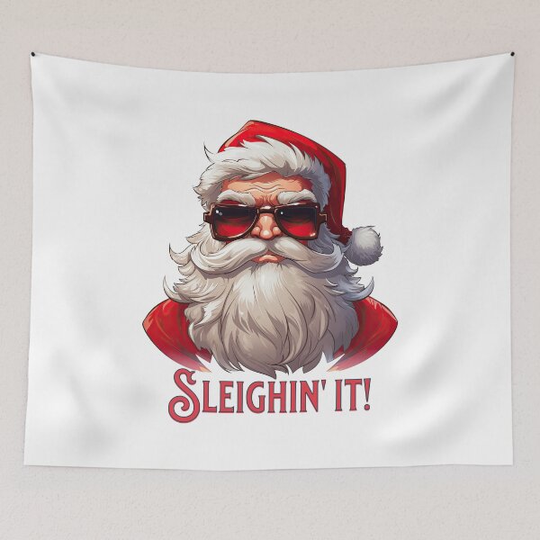 Item preview, Sleighin' it! (Festive Red) designed and sold by KimRG.