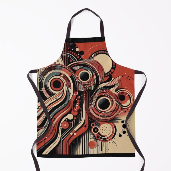 Item preview, red and black abstract print designed and sold by sevenmountains.