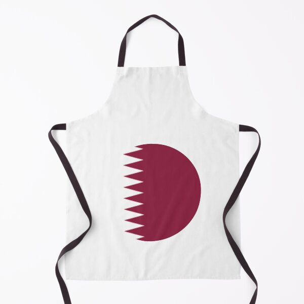 Item preview, Qatar Flag Round designed and sold by MoonElite.