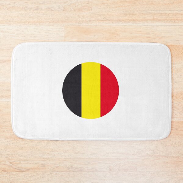 Item preview, Belgium Flag Round designed and sold by MoonElite.