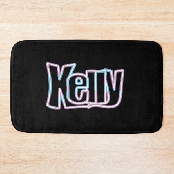 Item preview, Kelly Name Neon Style Pink and Blue designed and sold by AloraDawnEve.