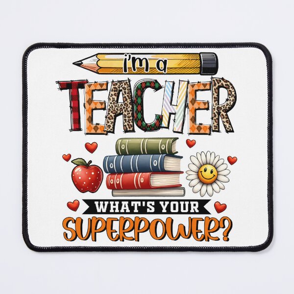 Item preview, I'm a teacher what's your super power. Favorite teacher. Best teacher designed and sold by Invisible-Cult.