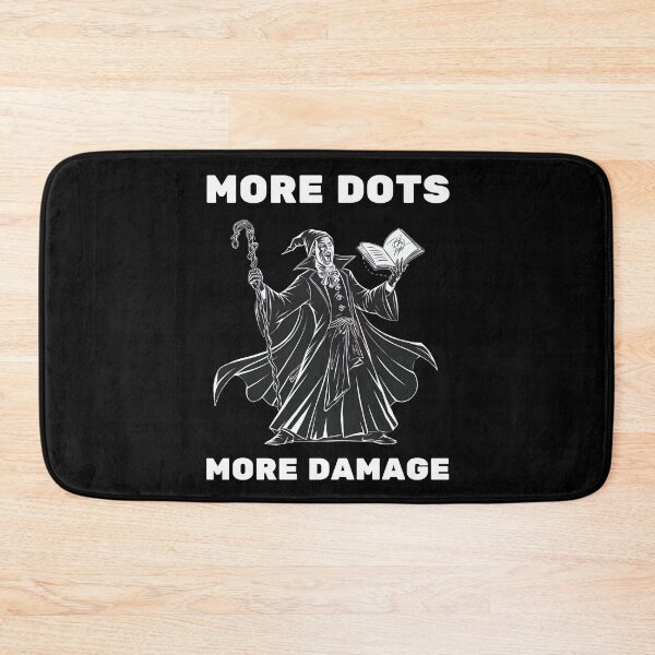 Item preview, DPS MMO - More Dots More Damage Insane Wizard designed and sold by FallenStarArt.