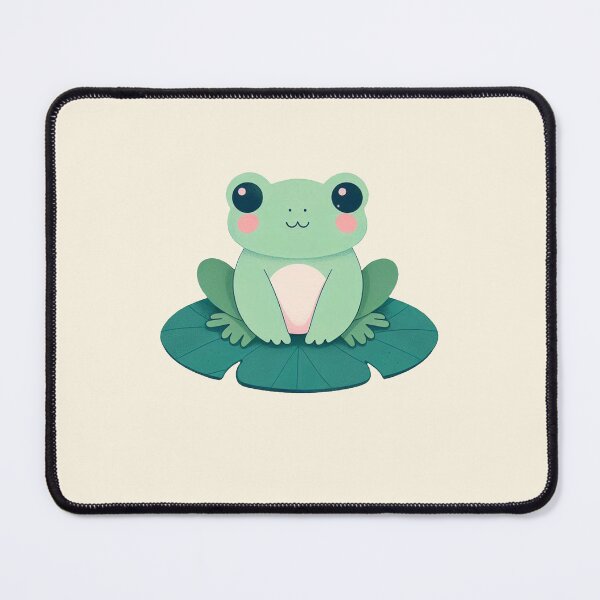 Artikelvorschau, Süßer Frosch Kawaii entworfen und verkauft von StylishDesigns_ByJohn.