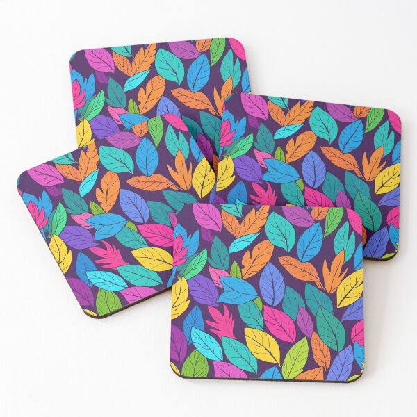 Item preview, Colourful Leaf Cascade designed and sold by ArtComixHaven.