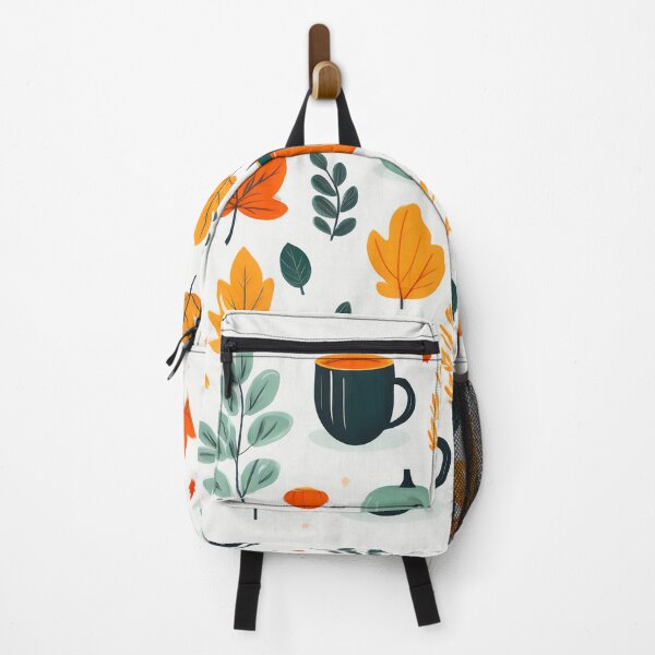 Item preview, A pattern Design with minimalist icons like leaves, pumpkins, coffee cups, and boots . designed and sold by HEMRO.