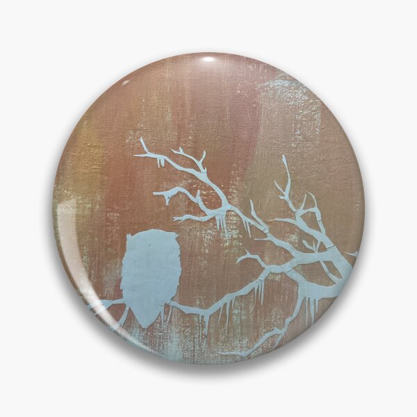 Item preview, Owl sitting on a branch designed and sold by Jenny-Arts.