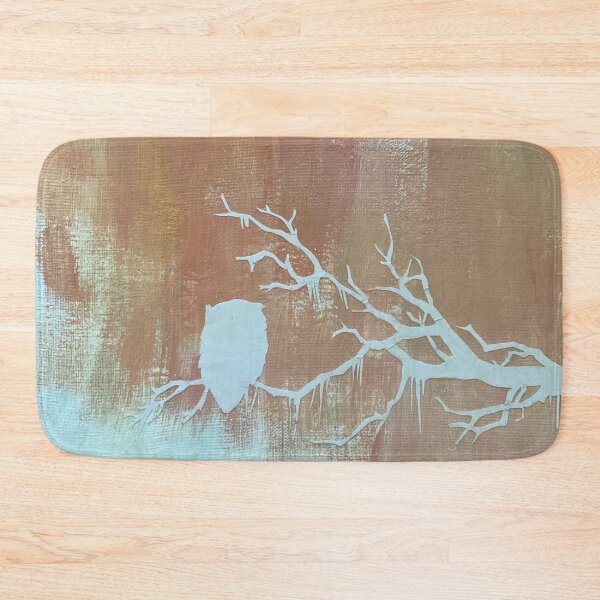 Item preview, Owl sitting on a branch designed and sold by Jenny-Arts.