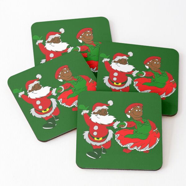 Item preview, christmas black santa claus wife  designed and sold by Gossip Rag.