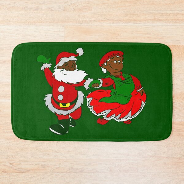Item preview, christmas black santa claus wife  designed and sold by Gossip Rag.