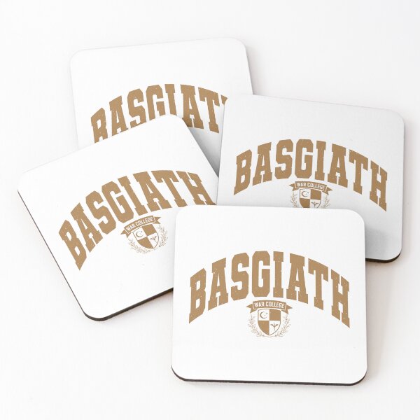 Item preview, Gold Basgiath War College Collegiate Crest designed and sold by GoodBookThreads.