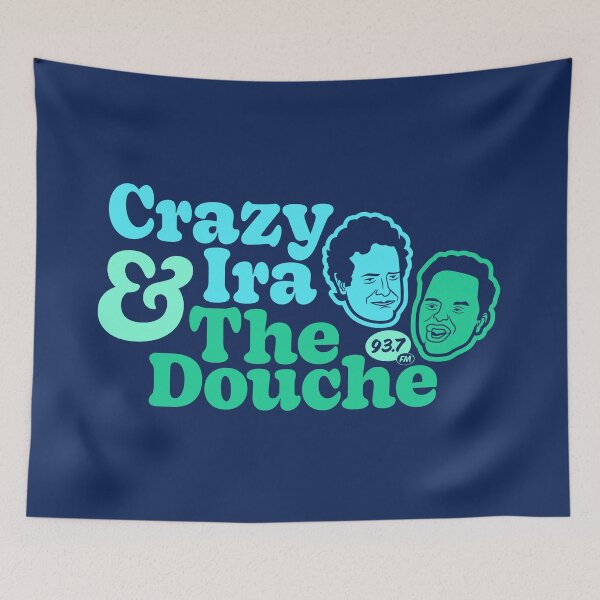 Item preview, Crazy Ira and The Douche - Parks and Rec Shock Jocks designed and sold by SombreroCraft.