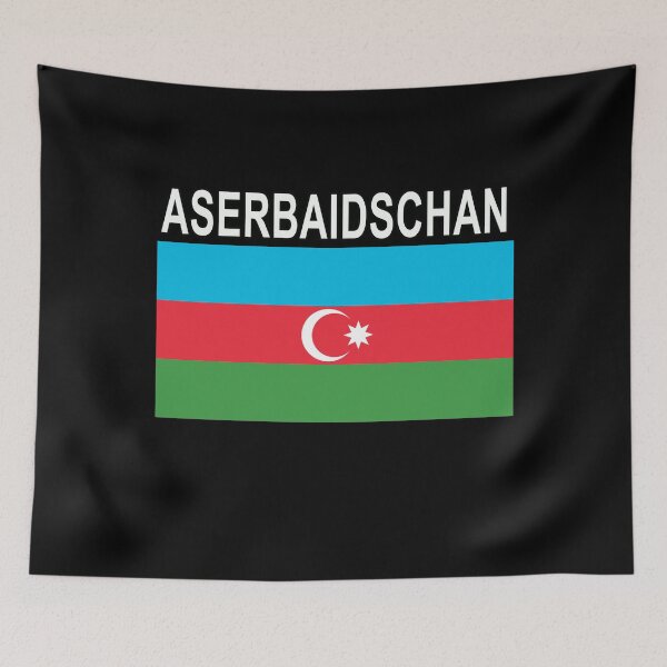 Item preview, Azerbaijan Flag National Design designed and sold by merchhost.
