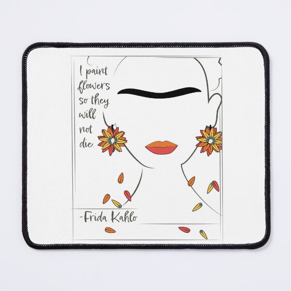 Item preview, Frida Kahlo Artist Education Inspirational Quote designed and sold by SaltCreatives.