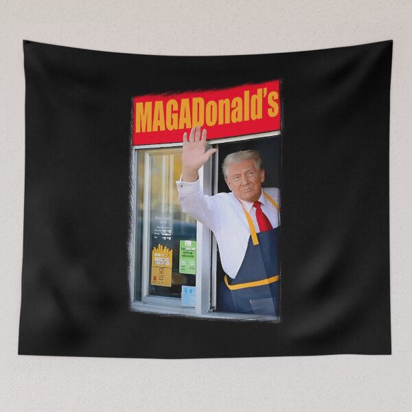 Item preview, MAGAdonald's Donald Trump Meme Design designed and sold by tigger shop.