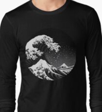 The Dark Wave - Circular Long Sleeve T-Shirt