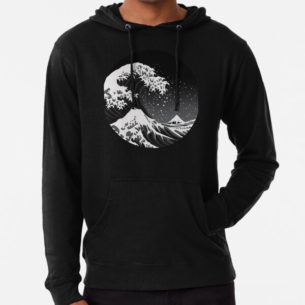The Dark Wave - Circular Lightweight Hoodie