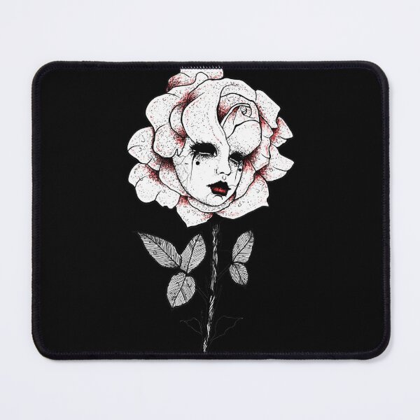 Item preview, Surreal Human Rose Illustration designed and sold by sunriseagony.