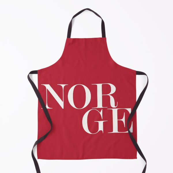 Artikelvorschau, Norge Norwegen Typografie Minimalistisches patriotisches Reise-Souvenir entworfen und verkauft von kakarikihill.