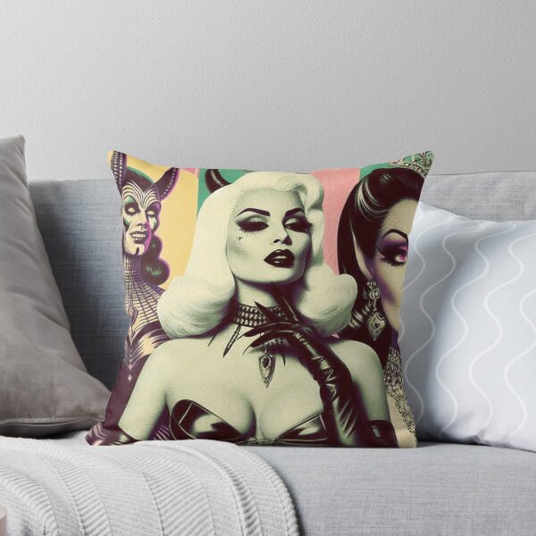 Item preview, Retro Devil Woman designed and sold by PulpVintage.